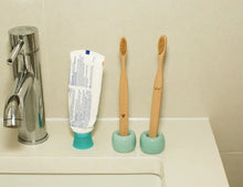 Load image into Gallery viewer, Nudie Bamboo Toothbrush Set
