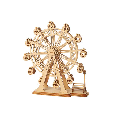 3D Wooden Puzzle Ferris Wheel