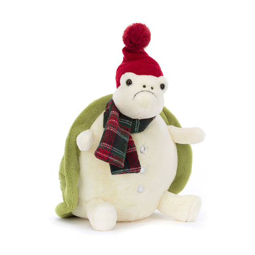 Jellycat Snowman Timmy Turtle - Front & Company: Gift Store