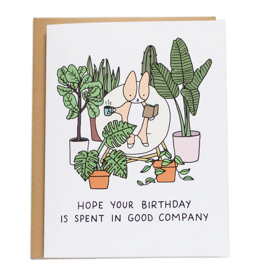 In Good Company Birthday Card
