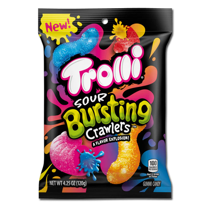 Trolli Peg Bag - Sour Bursting Crawlers 4.25oz