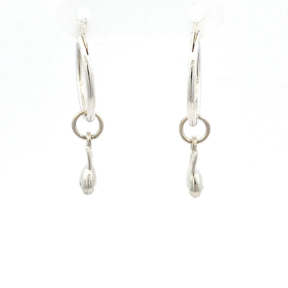 Miffy In The Moon Sterling Silver Earrings