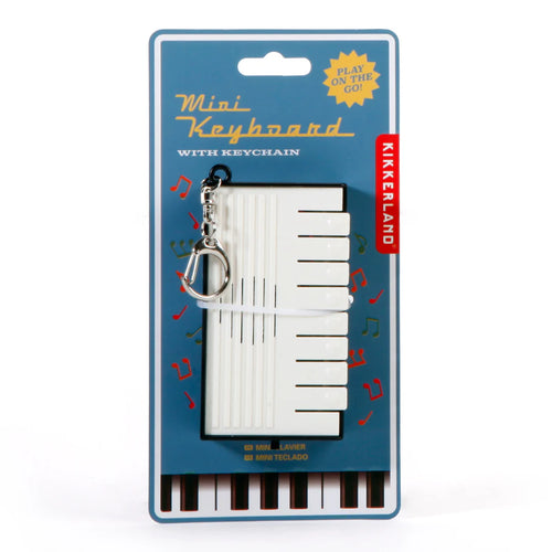 On the Go Mini Piano Keyboard Keychain - Front & Company: Gift Store