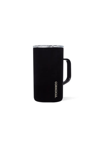 Corkcicle 22oz Mug in Matte Black - Front & Company: Gift Store