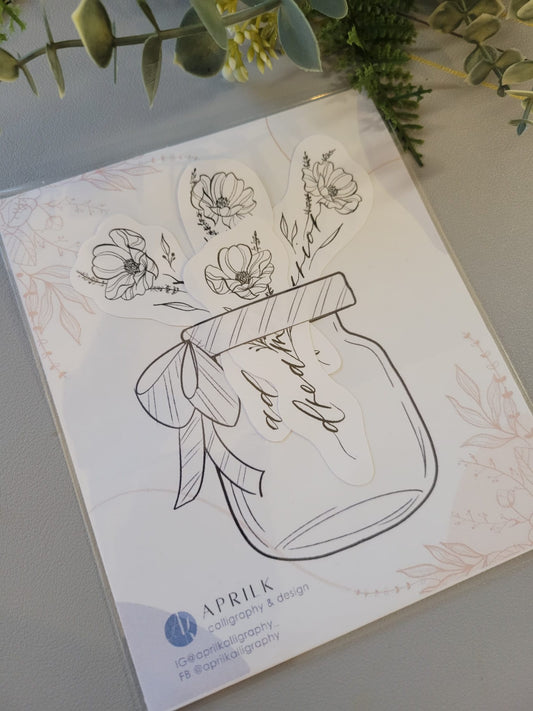 Flower Sticker Pack