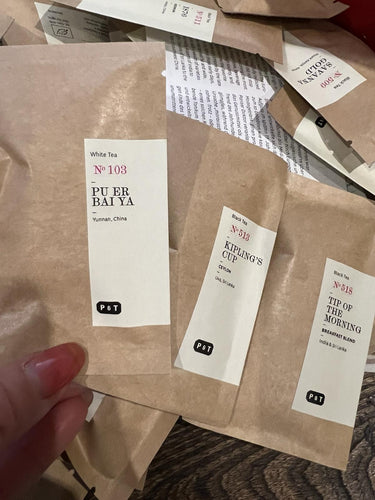 P&T Loose Tea Pack - Front & Company: Gift Store