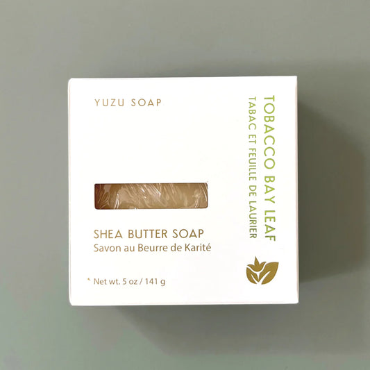 Tobacco + Bay Leaf Shea Butter Soap