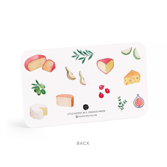 Cheese Little Notes® – Mini Notecard Pack, Set of 55