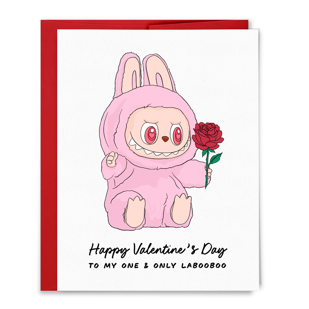 My One and Only LaBooBoo Valentine's Day Card