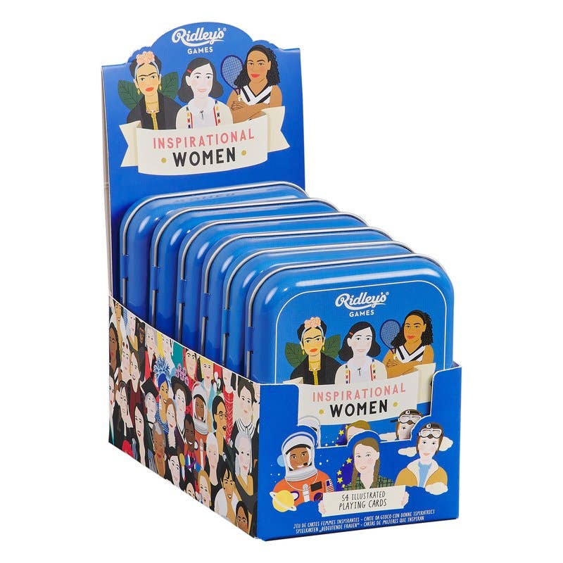 Inspirational Women Playing Cards CDU of 6