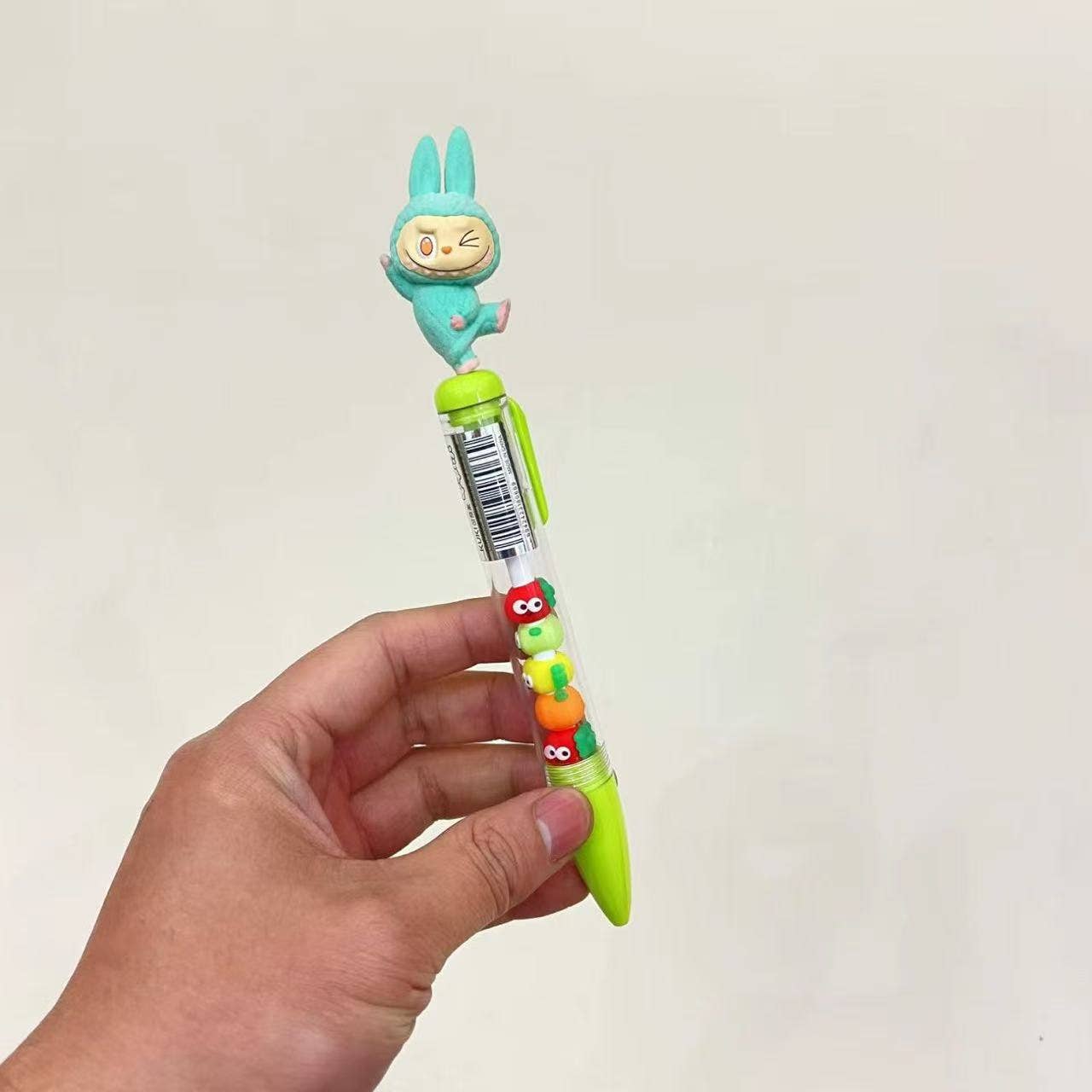 Yoga Labubu deco gel pen creative cute labubu pen gift
