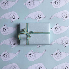 Load image into Gallery viewer, Baby Seal Wrapping Paper
