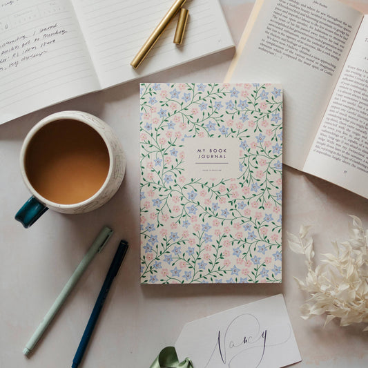 Periwinkle Book Journal Reading Diary
