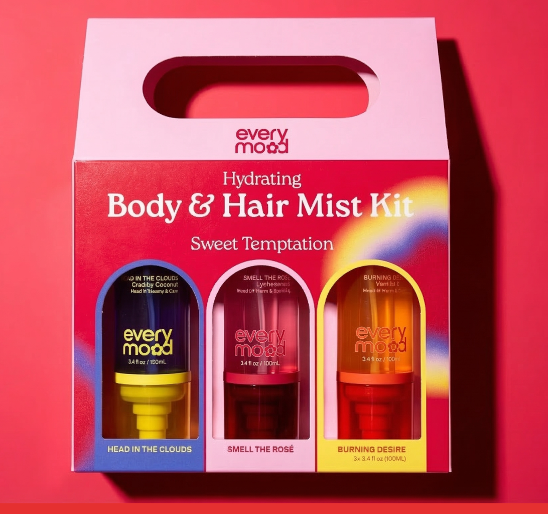 Body & Hair Mist Trio Gift Set | Sweet Temptation | 100mL