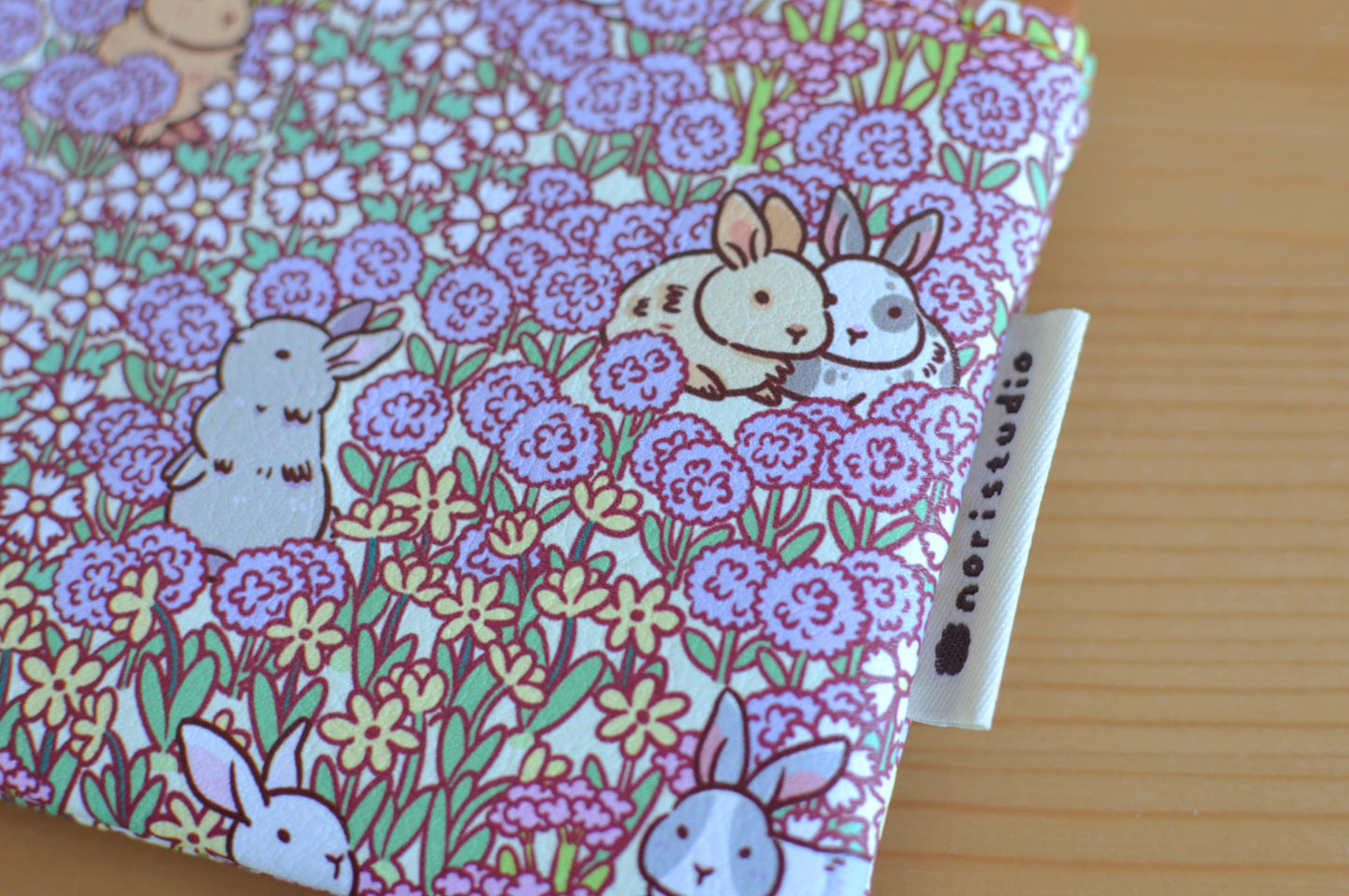 Bunny Small Zipper Coin Purse by Noristudio