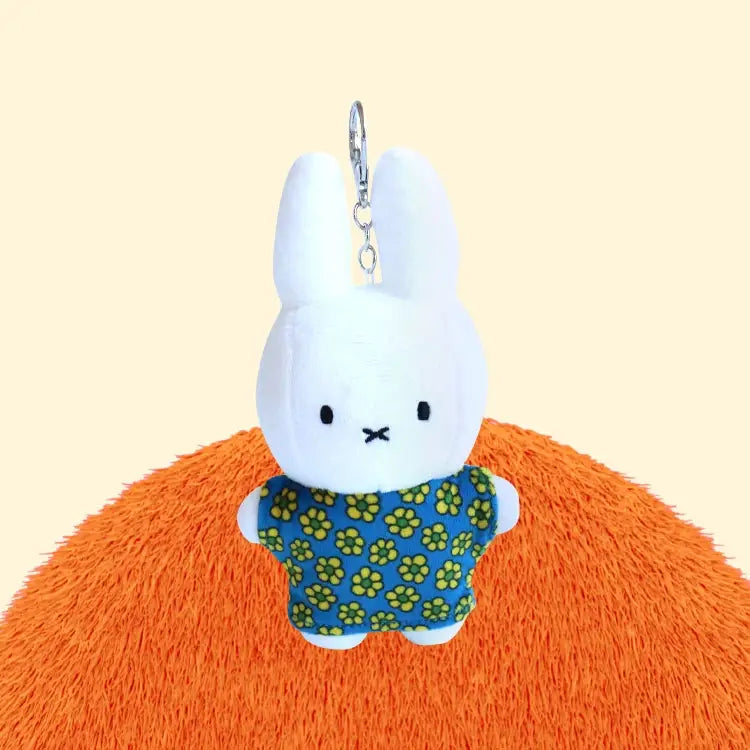 Miffy Pattern T-Shirt Plush Keychain - 17cm