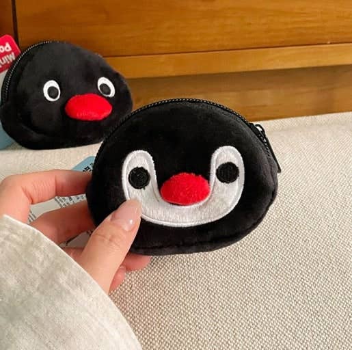 Pingu & Pinga Mini Plush Pouch Keychain