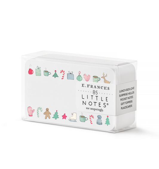 Merry Motif Little Notes | Winter Holiday mini notes