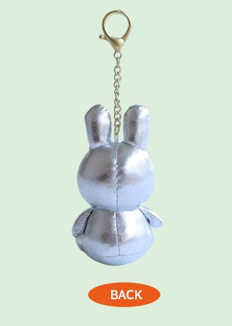 Miffy Keyring Plush Dolls Glow-in-the-Dark, Silver, Gold