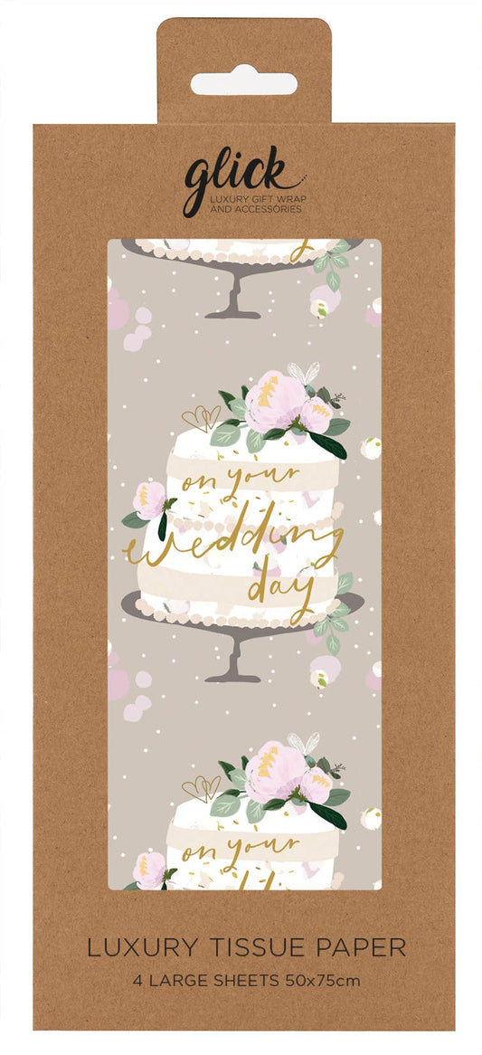 TISSUE SD WEDDNG CAKE