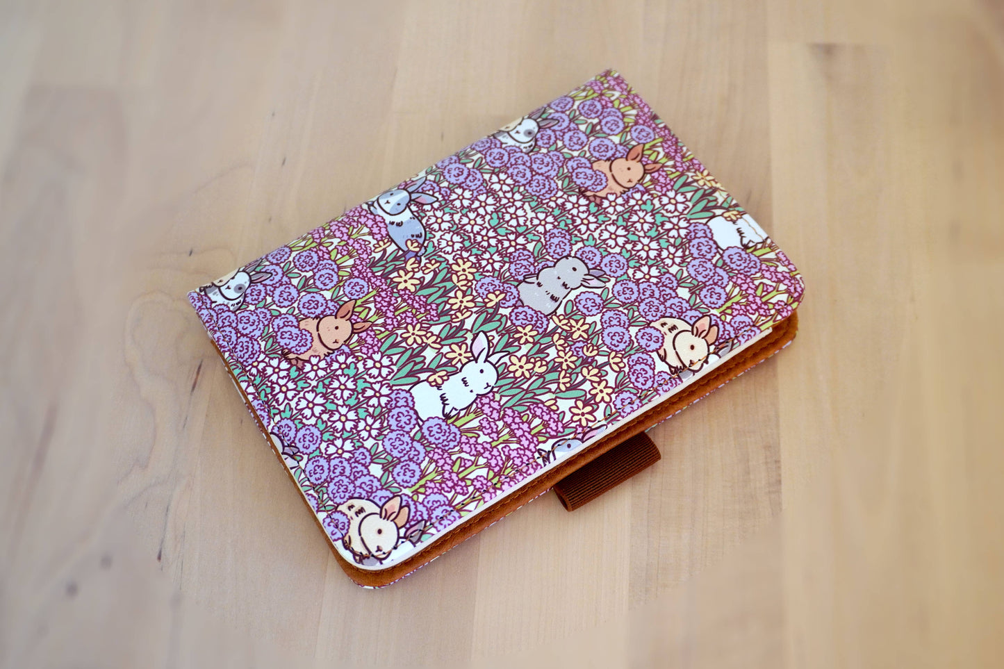 Noristudio Bunny Meadow RFID Blocking Passport Wallet