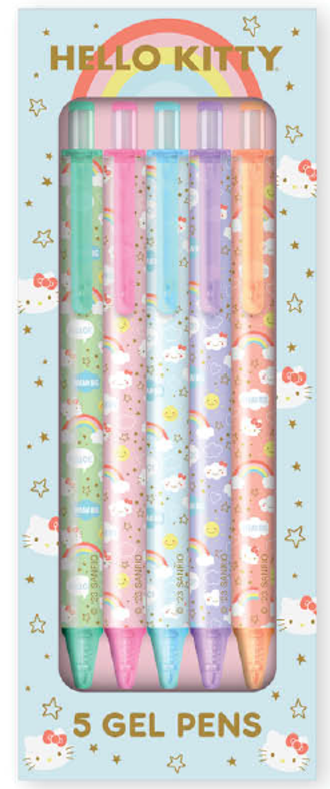 Hello Kitty Rainbow Dreams Gel Pens