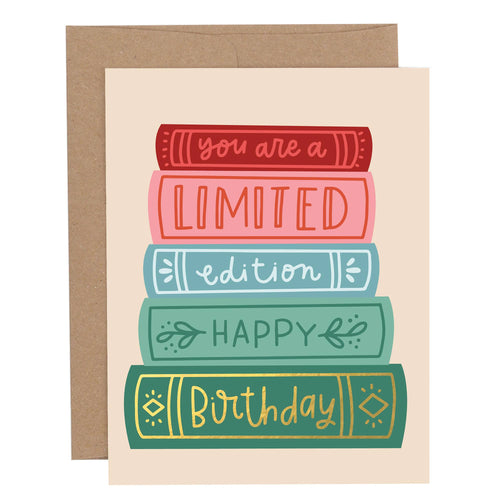 Limited Edition Birthday Greeting Card - Front & Company: Gift Store