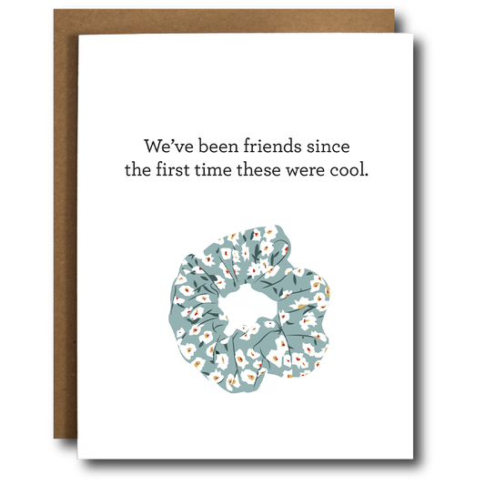 Scrunchie Friends Card