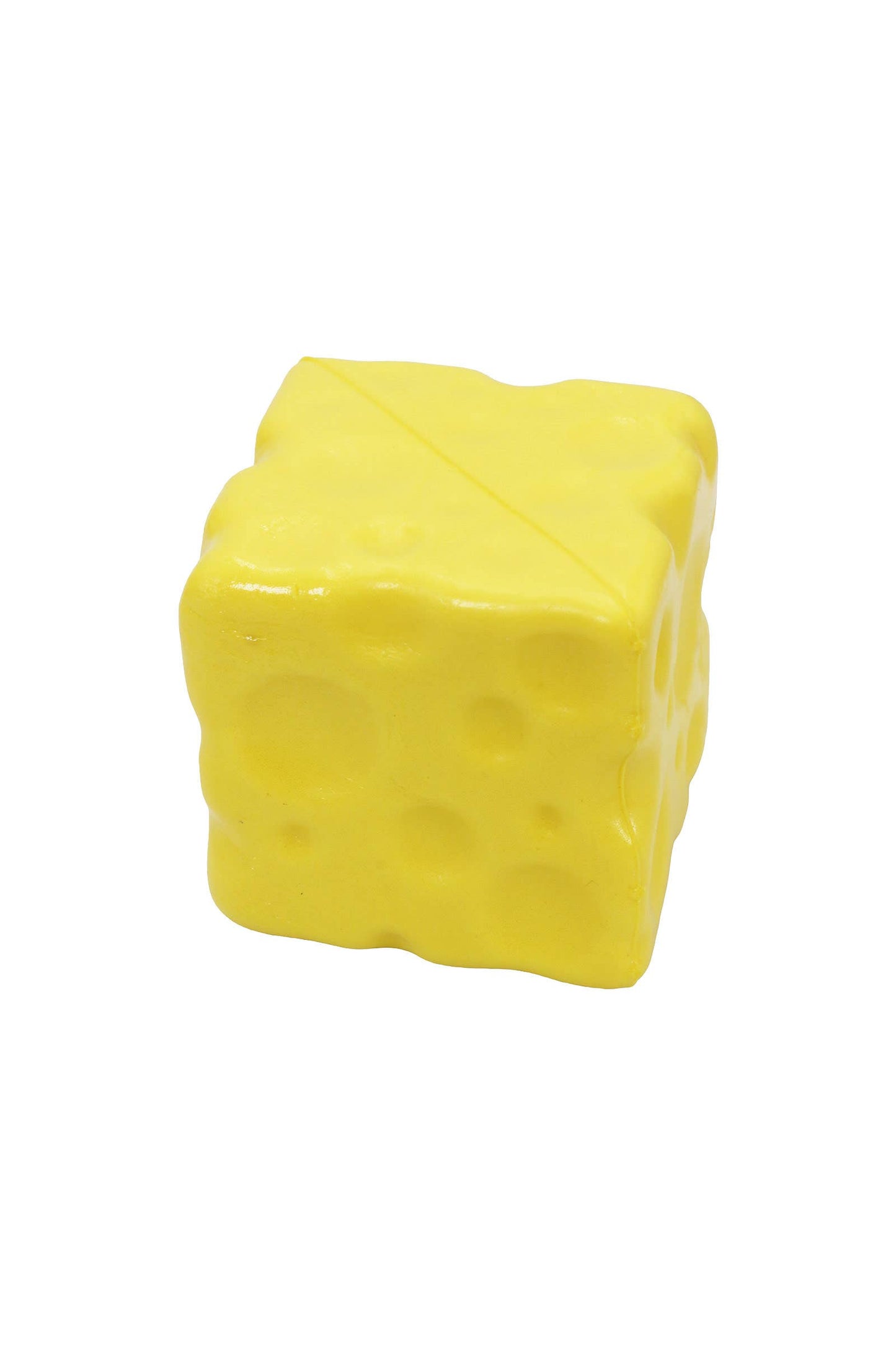 Yellow Cheese Cube Soft Slow Rising Foam Scented Squishy