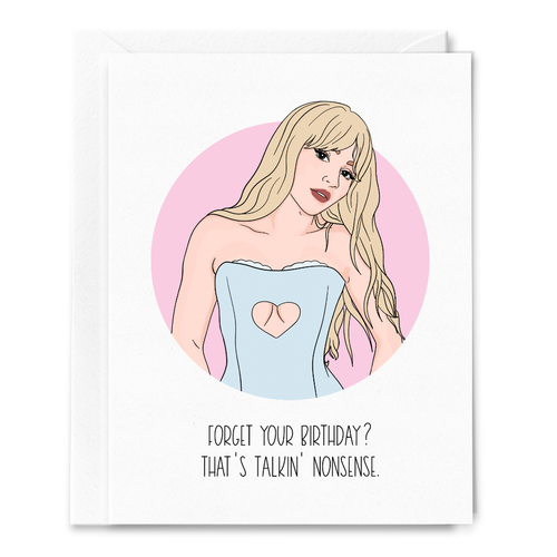 Talkin' Nonsense Birthday Card - Front & Company: Gift Store