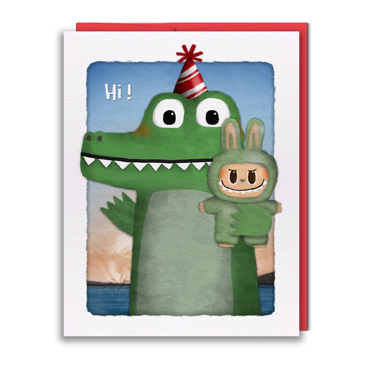 Greeting Card - Hi Teeth