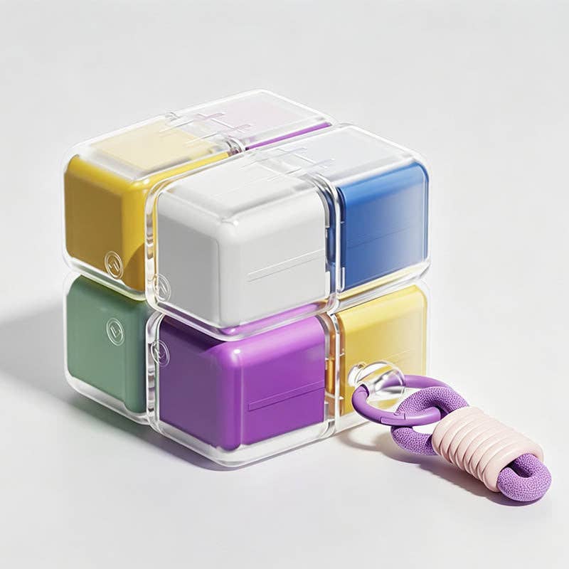 Elegant Magnetic Portable Daily Fashion Pill Case