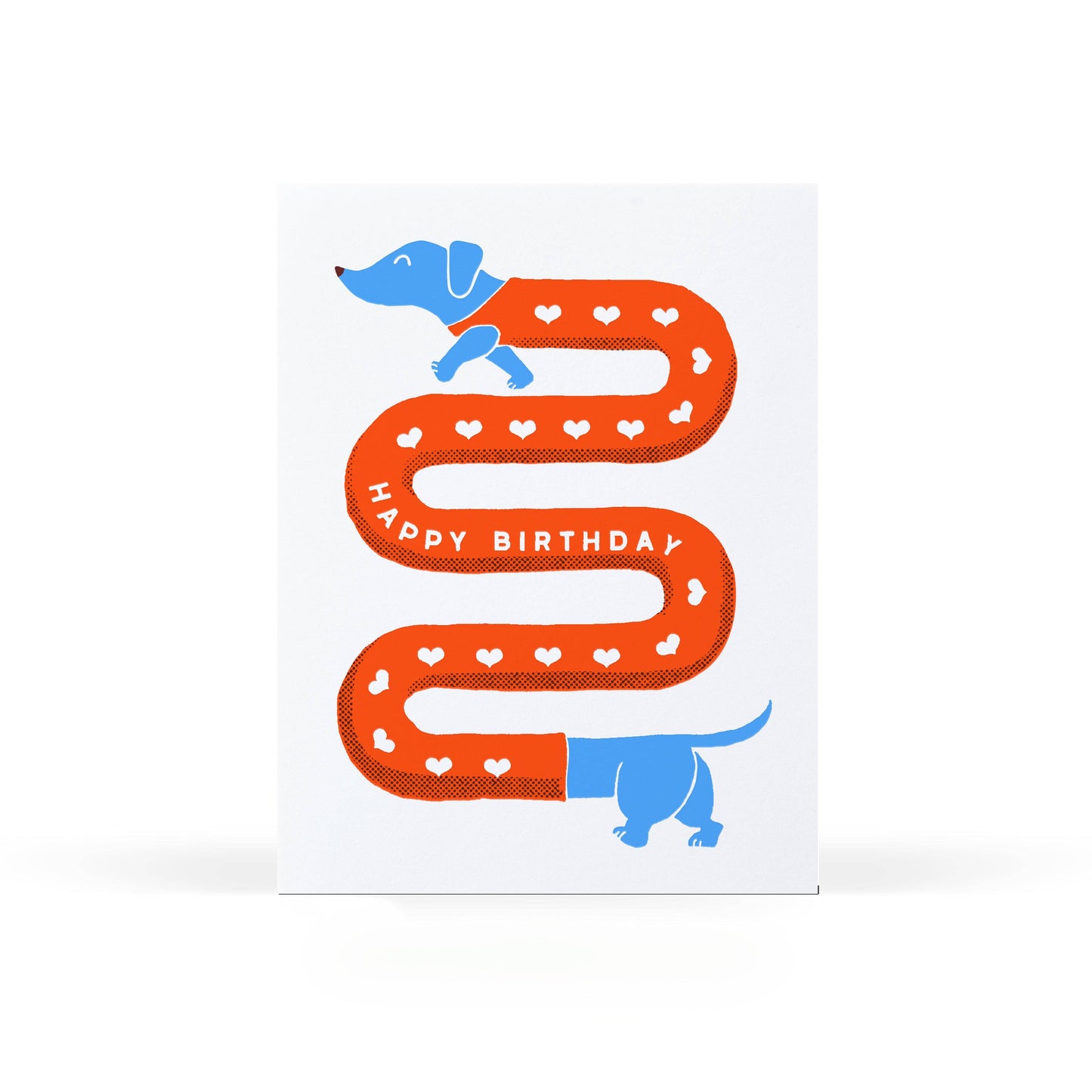 Wiener Dog Birthday Card