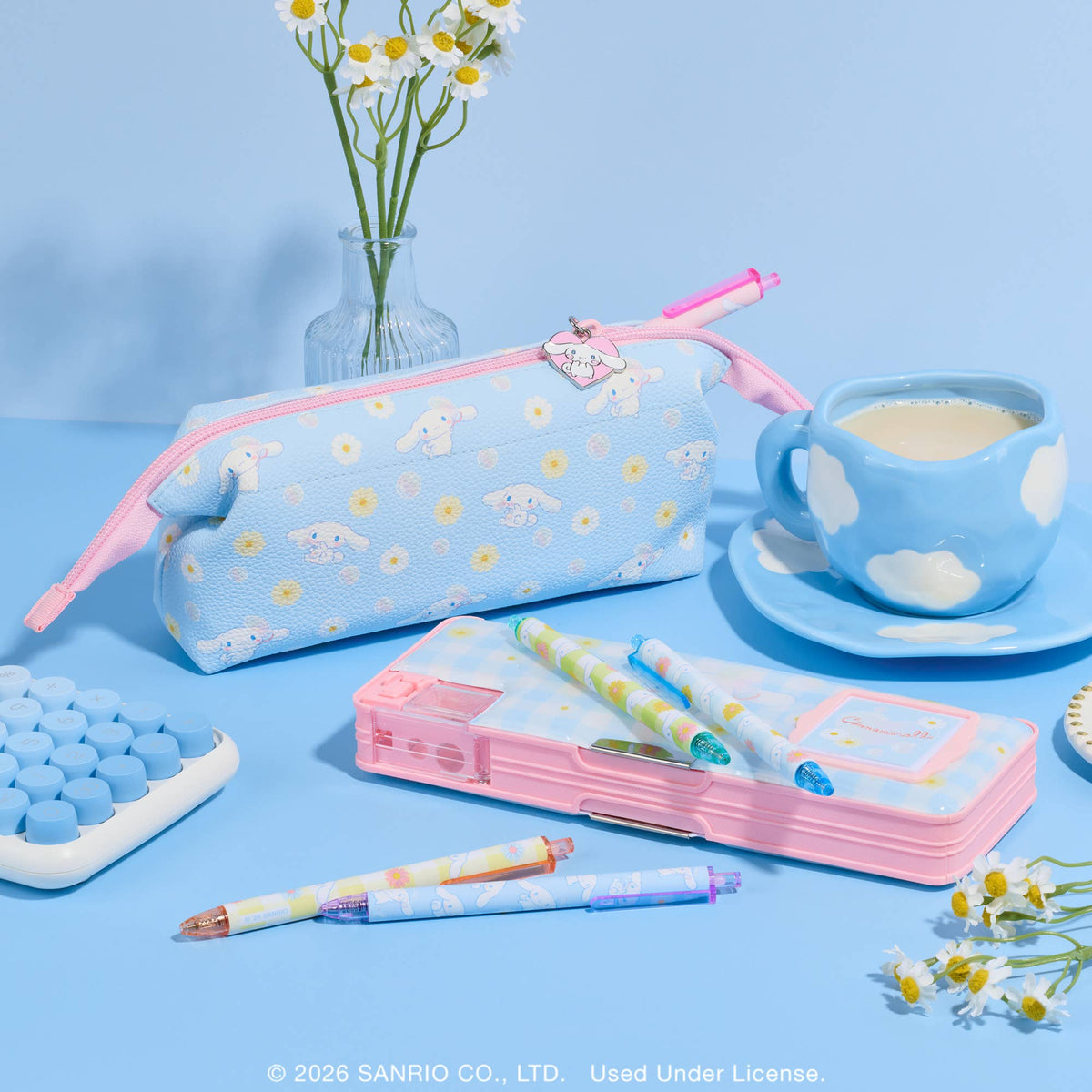 Sanrio Sweet Daisies Cinnamoroll™ Pencil Case