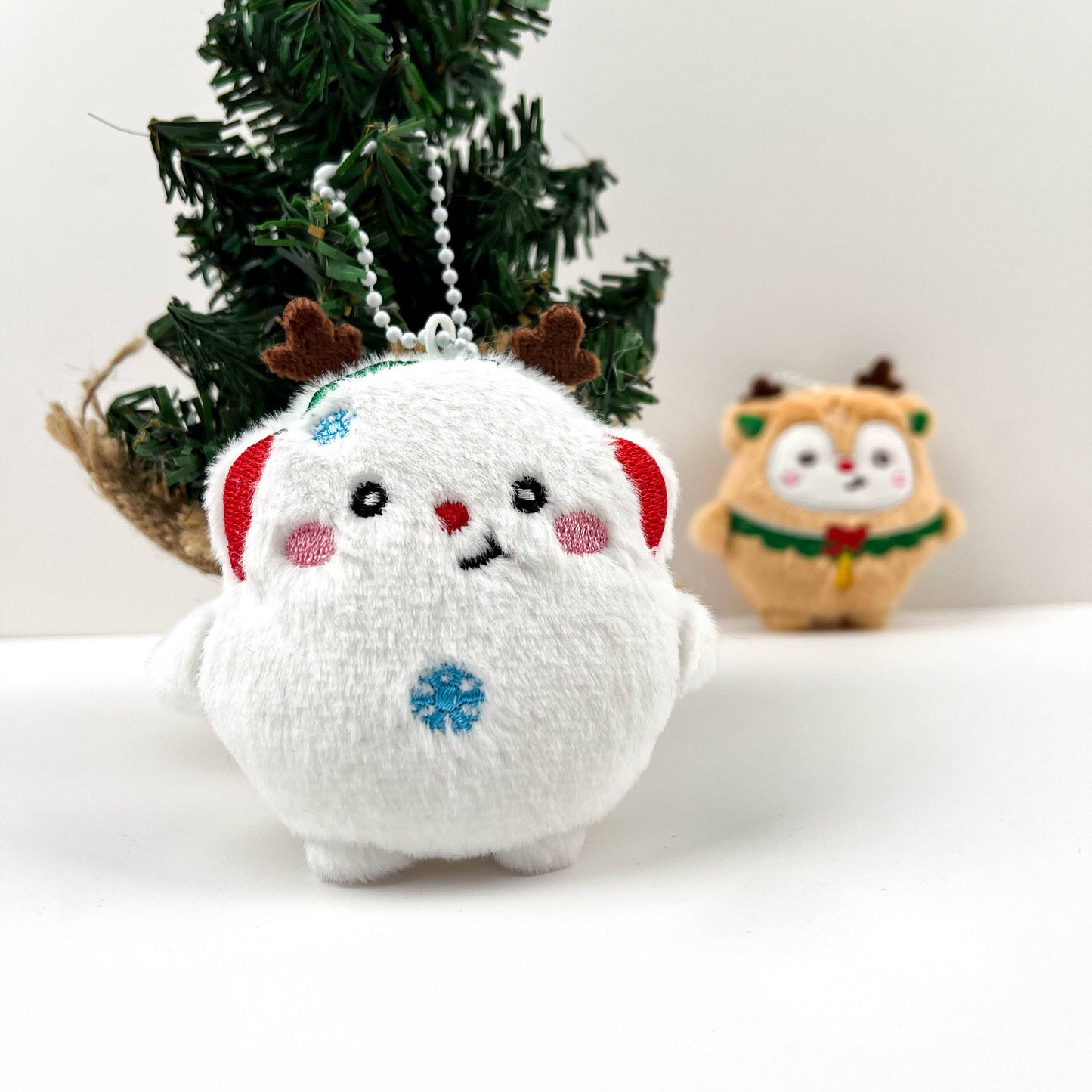 Christmas Pendant, Plush Dolls Cute Keychains