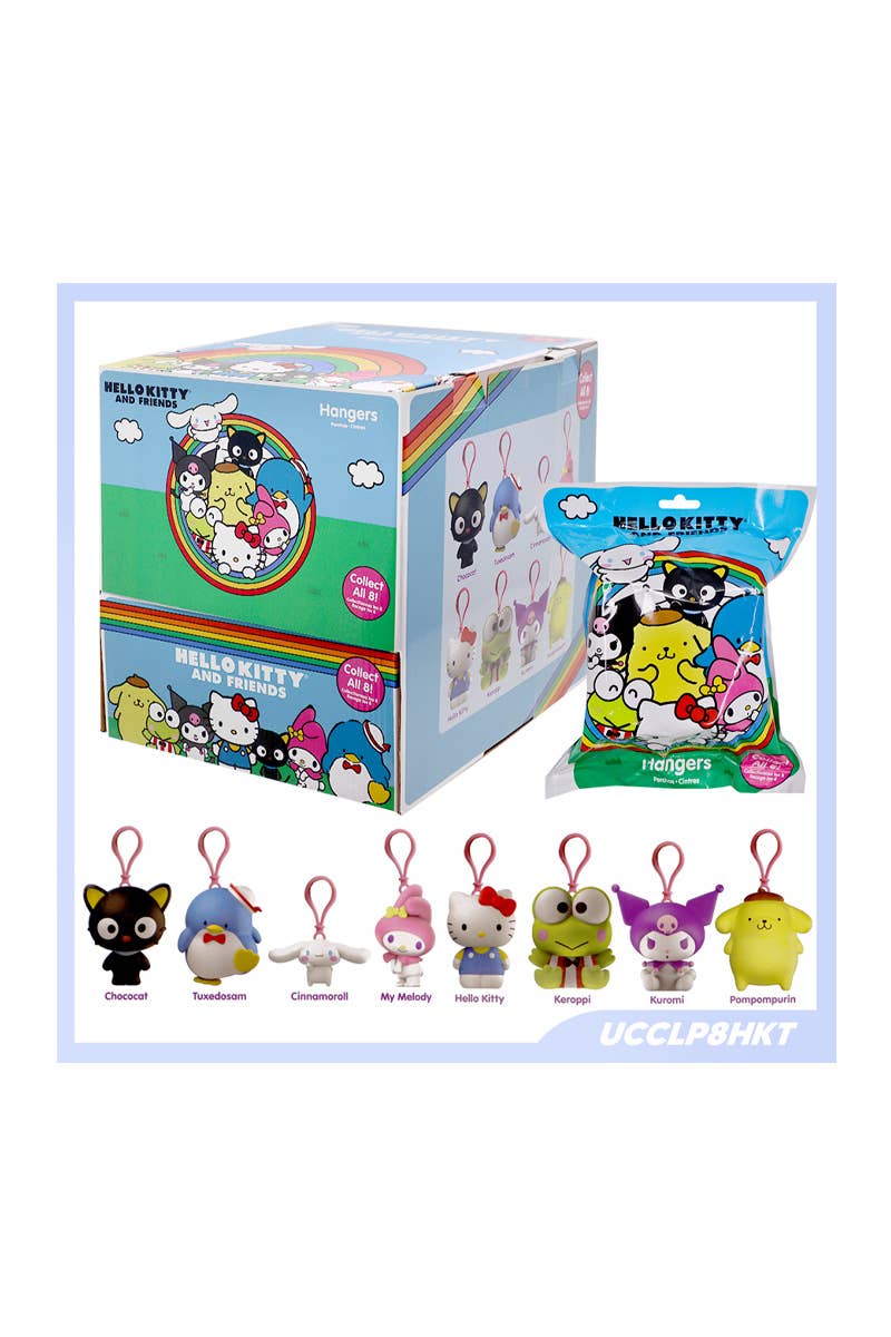 Figure Library Clips Hello Kitty and Friends Figure Clips – Front and Company: Gifts