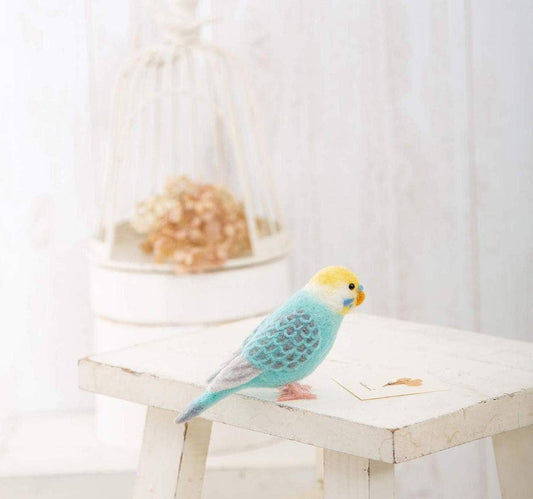 Japanese Needle Felting Kit: Budgie & Cockatiel DIY Craft