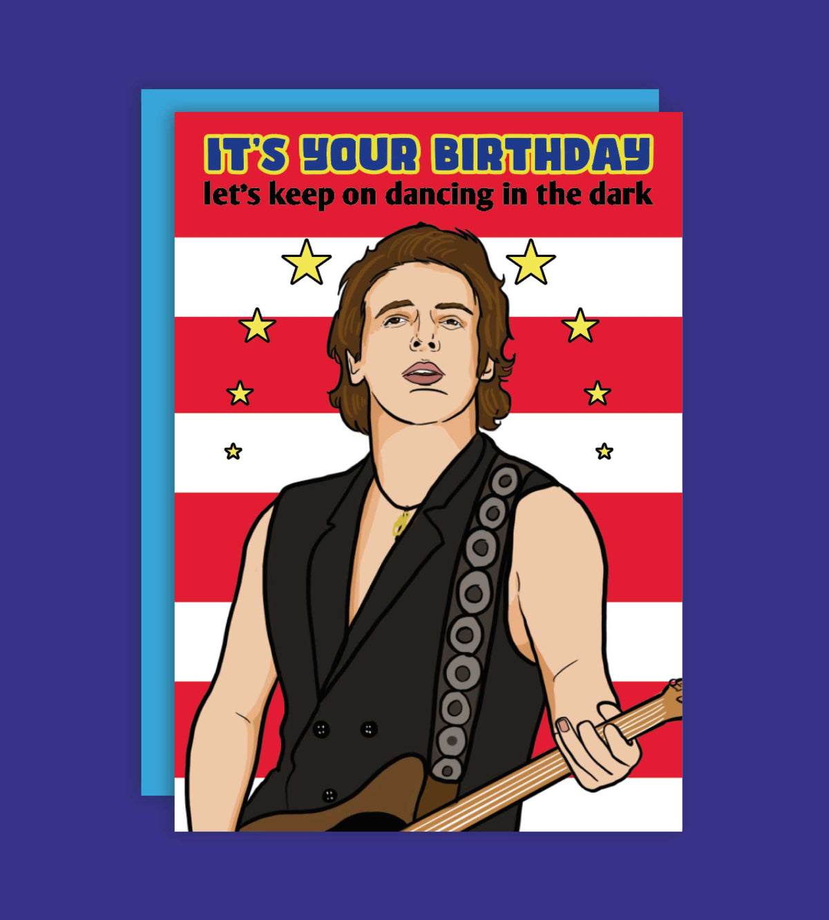 Dancing in The Dark Birthday Greeting Card