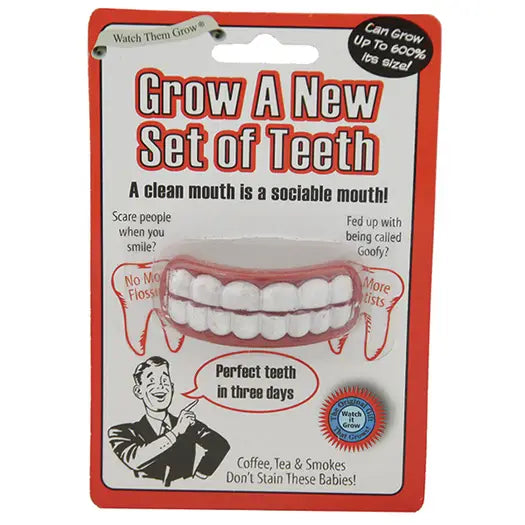 Grow Teeth - Novelty Gifts