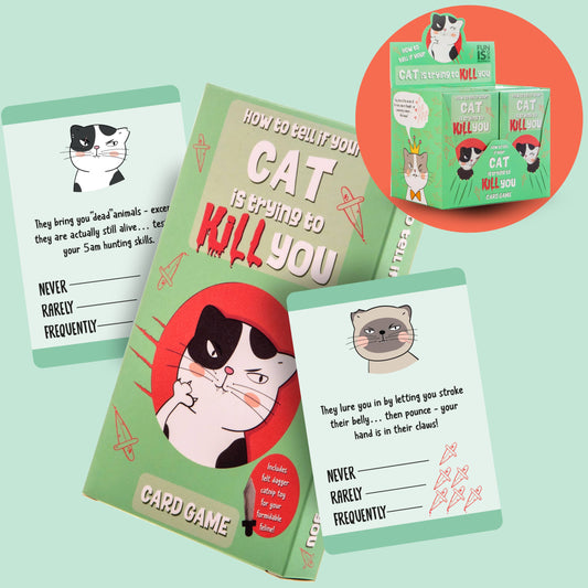 BESTSELLER - Is Your Cat is Trying to Kill You Card Game