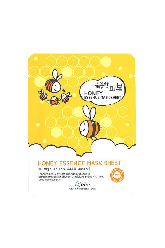Esfolio ESMPPUHO Honey Essence Facial Mask Sheet