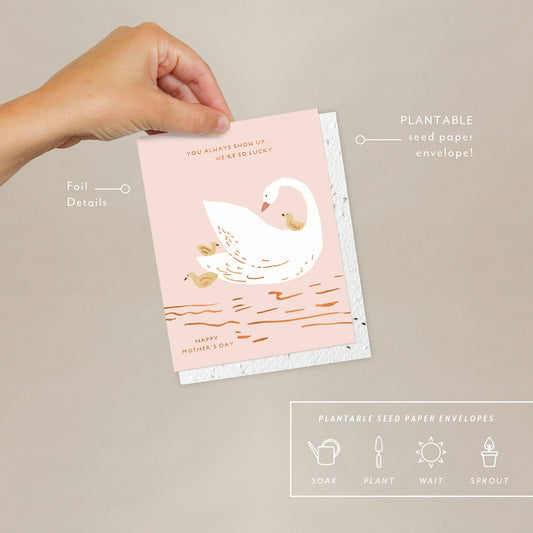 Mama Swan - Mother's Day Card