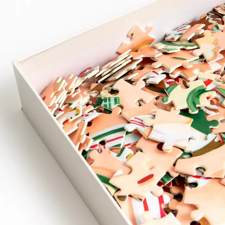 Sweet Holiday Puzzle - Front and Company: Gifts