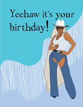 Load image into Gallery viewer, Yeehaw Its Your Birthday Beyonce Gift Bag
