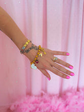 Load image into Gallery viewer, Charm Bracelet- Coquette
