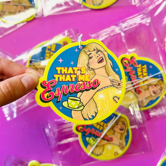Sabrina Espresso Air Fresheners