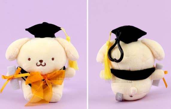 Instock! Sanrio Characters Graduation Plush Bag Charm– 13cm