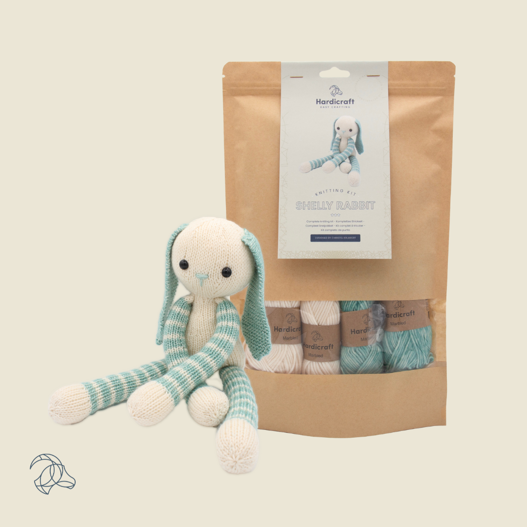 DIY Knitting Kit - Shelly Rabbit