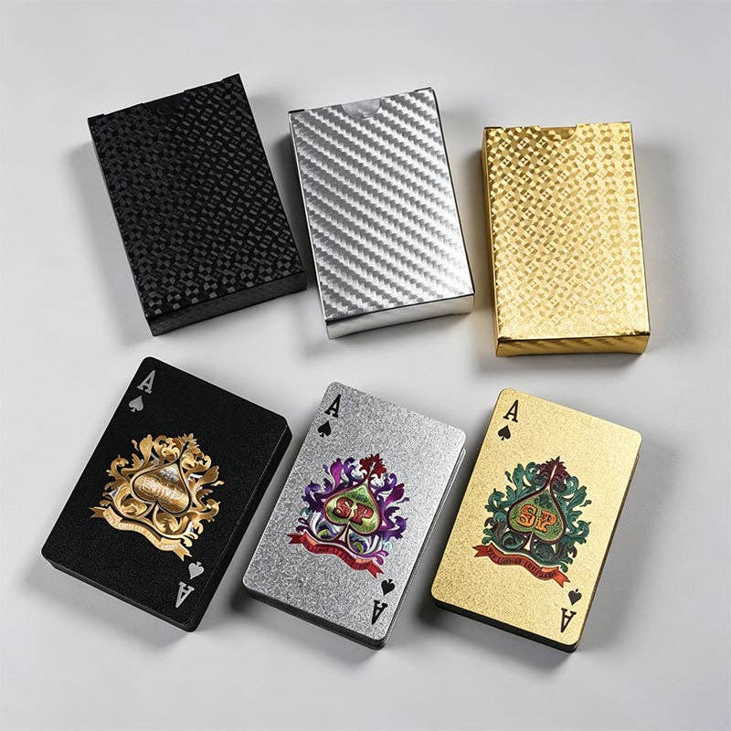 Dollar Pattern Waterproof Playing Cards
