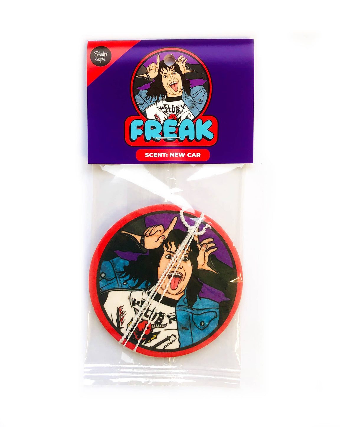 Freak Funny Spooky Halloween Air Freshener